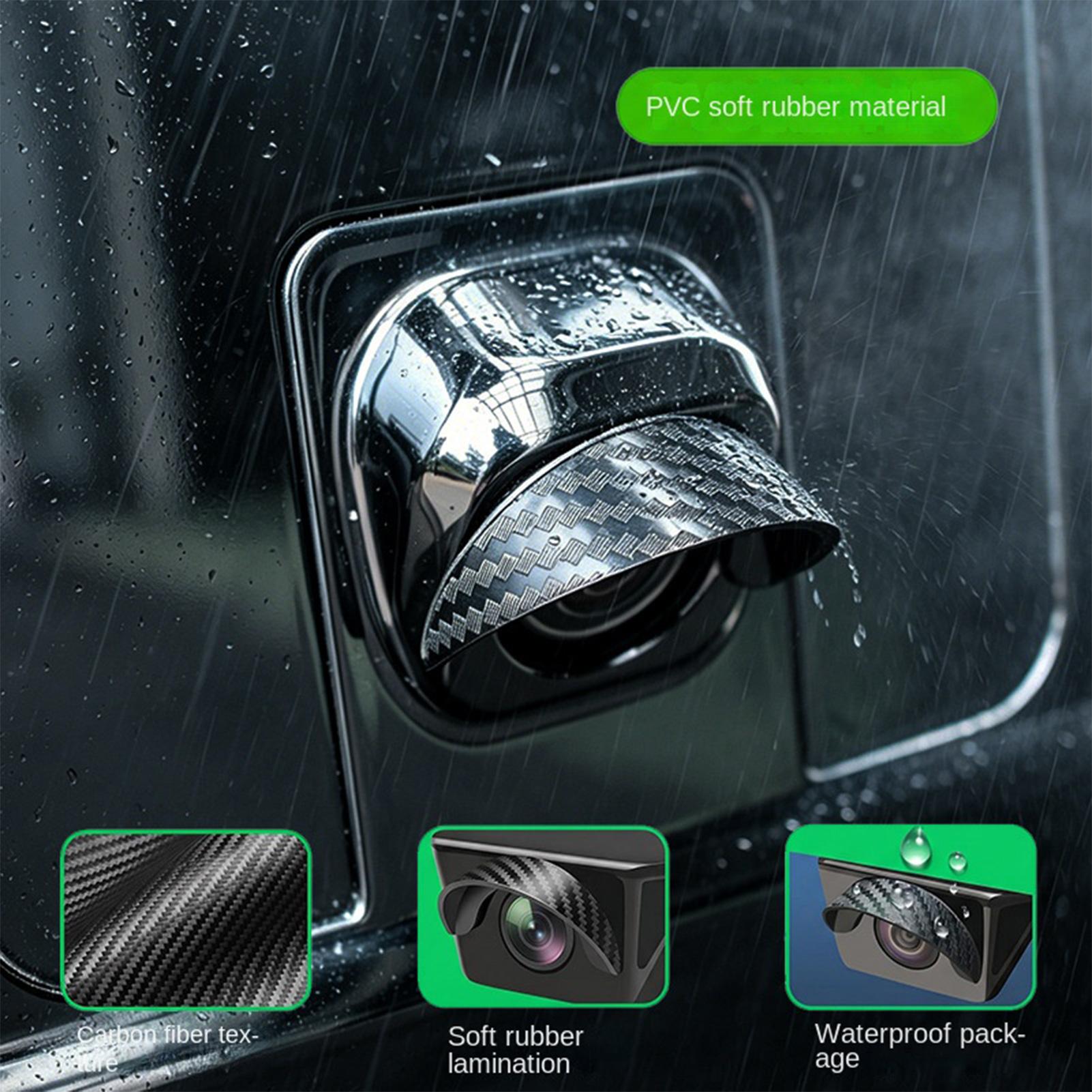 Camera Rain Cover - Backup Camera Rain Shield Self Adhesive
